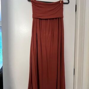 Sivana bamboo classic maxi skirt